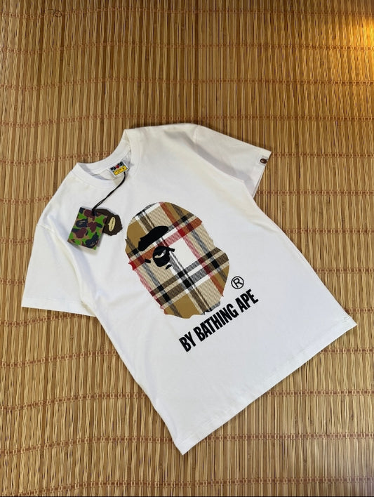BAPE A Bathing Ape Check by Bathing Tee