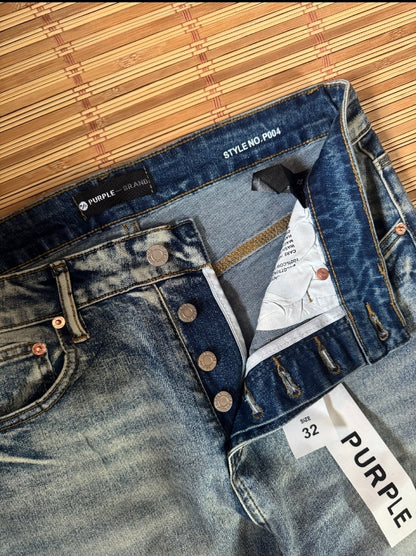 PURPLE Jeans P004 Blowout Mid Indigo Flare