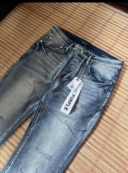 PURPLE Jeans P004 Blowout Mid Indigo Flare