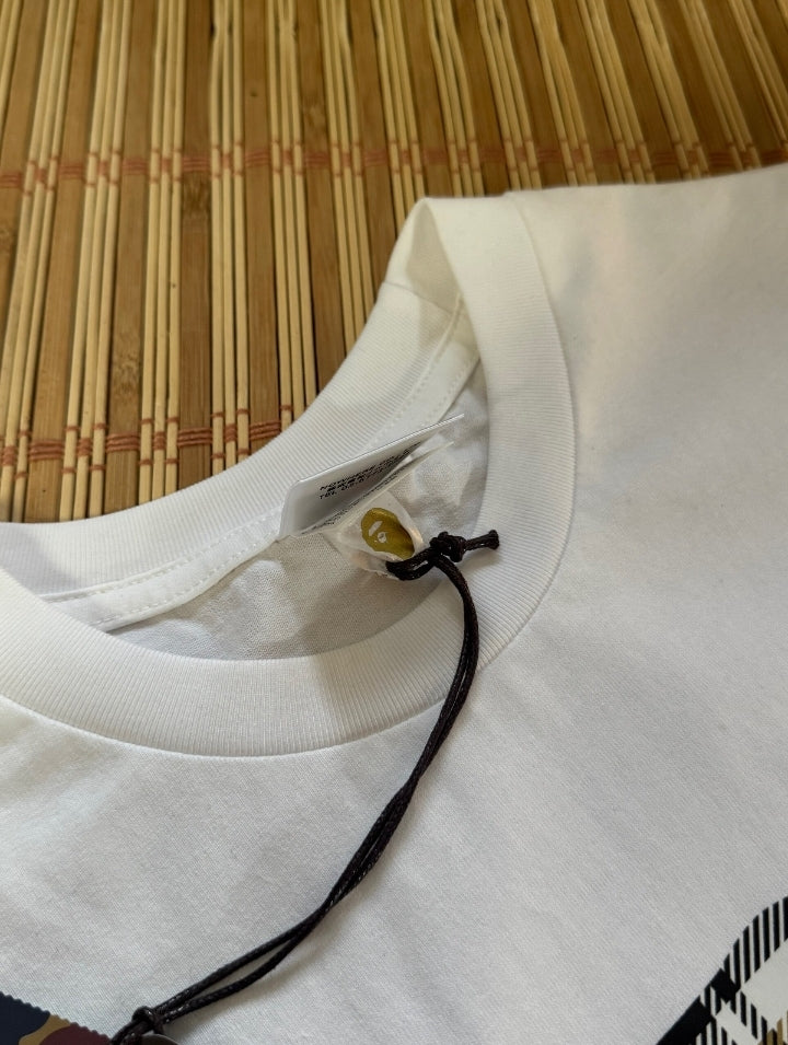 BAPE A Bathing Ape Check by Bathing Tee