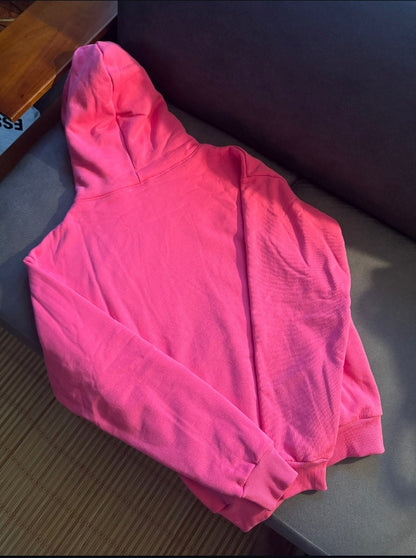 Sp5der Legacy Hoodie Pink/ White