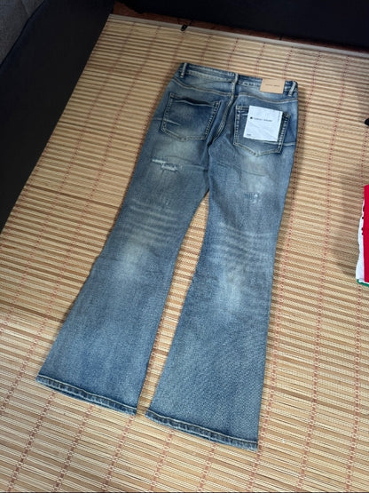 PURPLE Jeans P004 Blowout Mid Indigo Flare