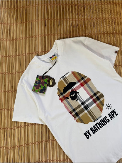 BAPE A Bathing Ape Check by Bathing Tee